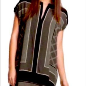 Vince Printed Tunic Dress